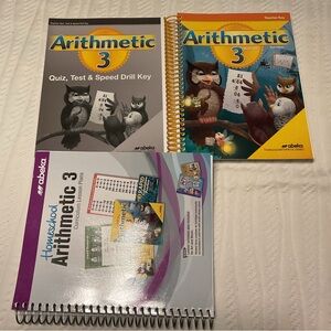 Abeka Arithmetic 3 Set - Multicolor